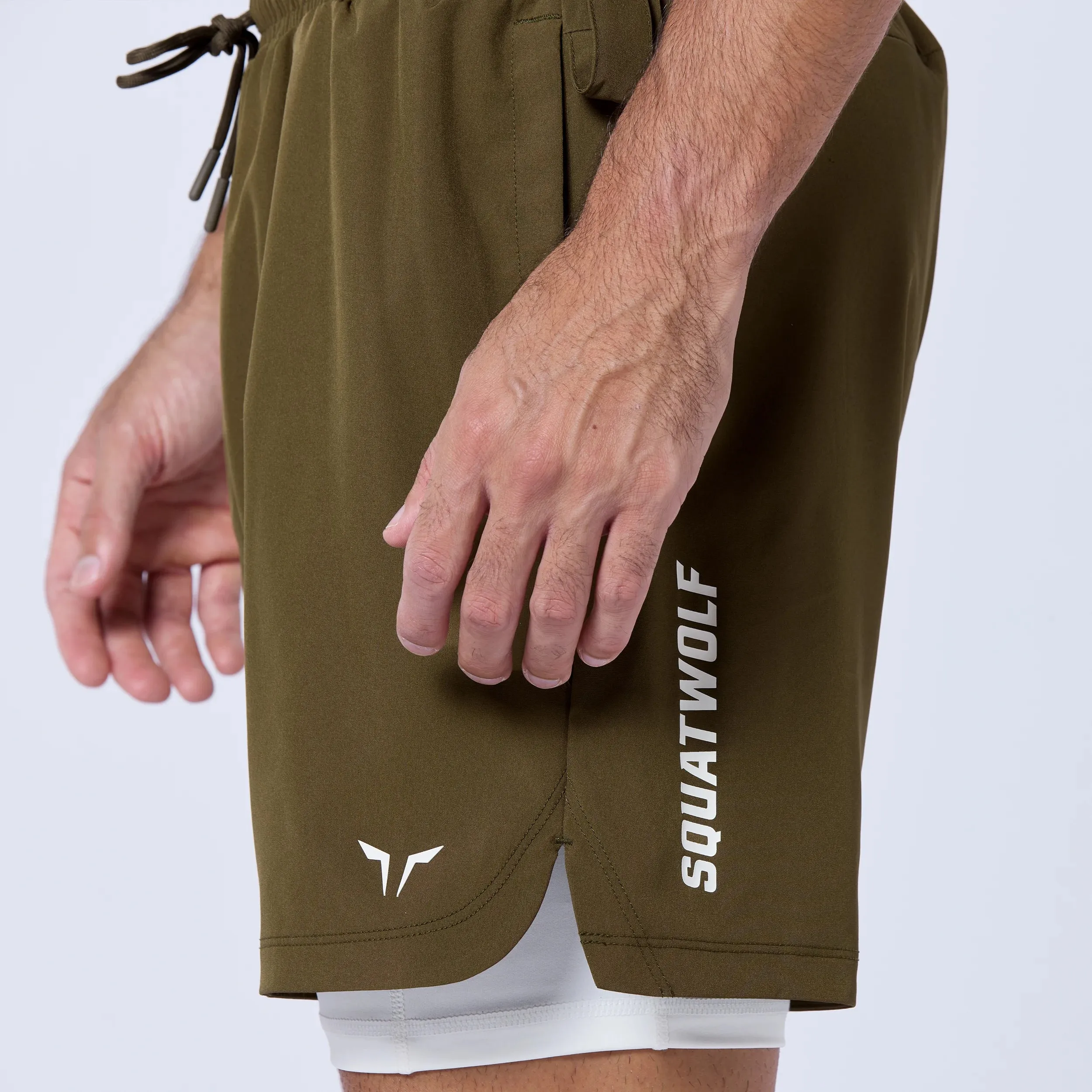 Essential 5" Pro 2-In-1 Shorts - Dark Olive