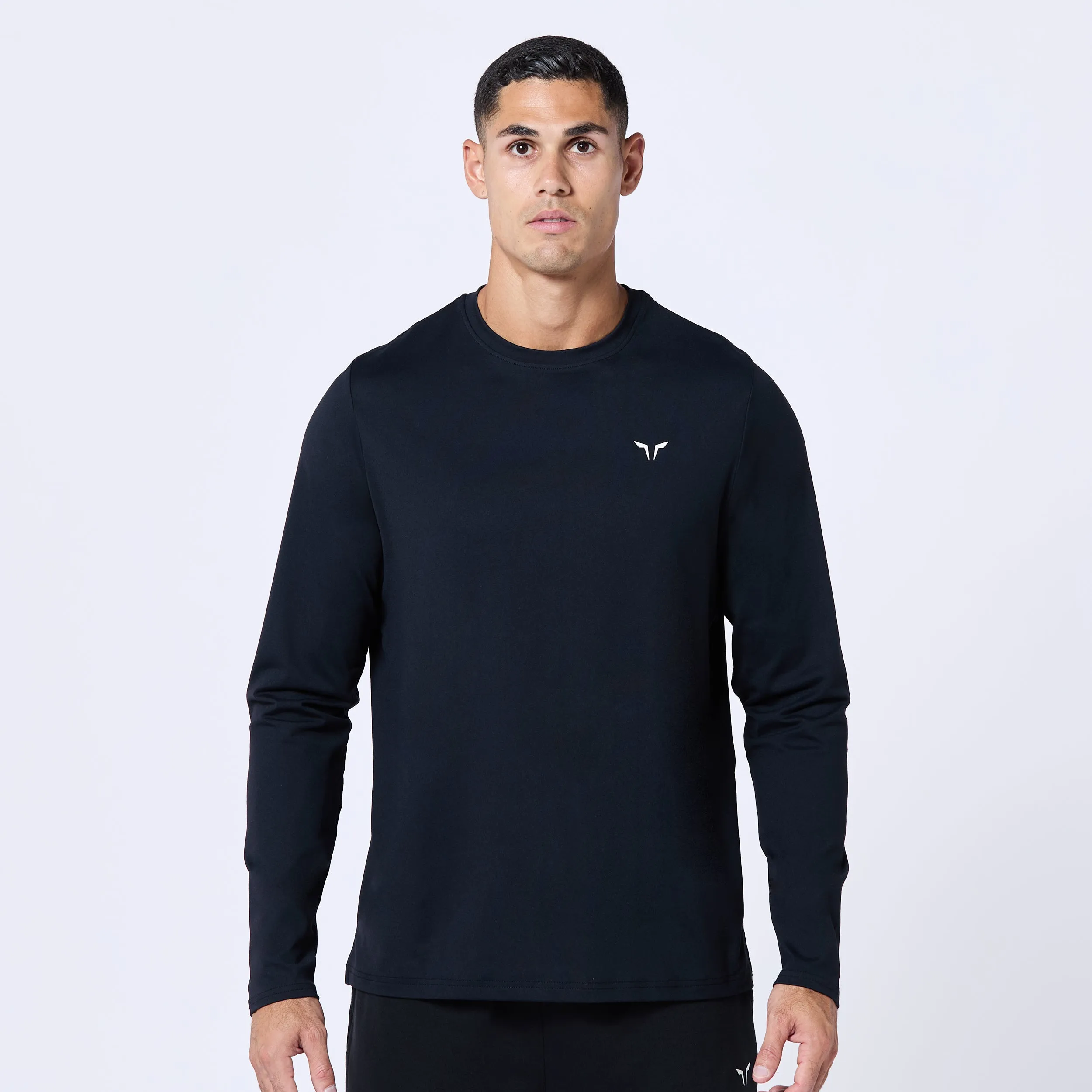 Essential Active Full Sleeves Tee - Black