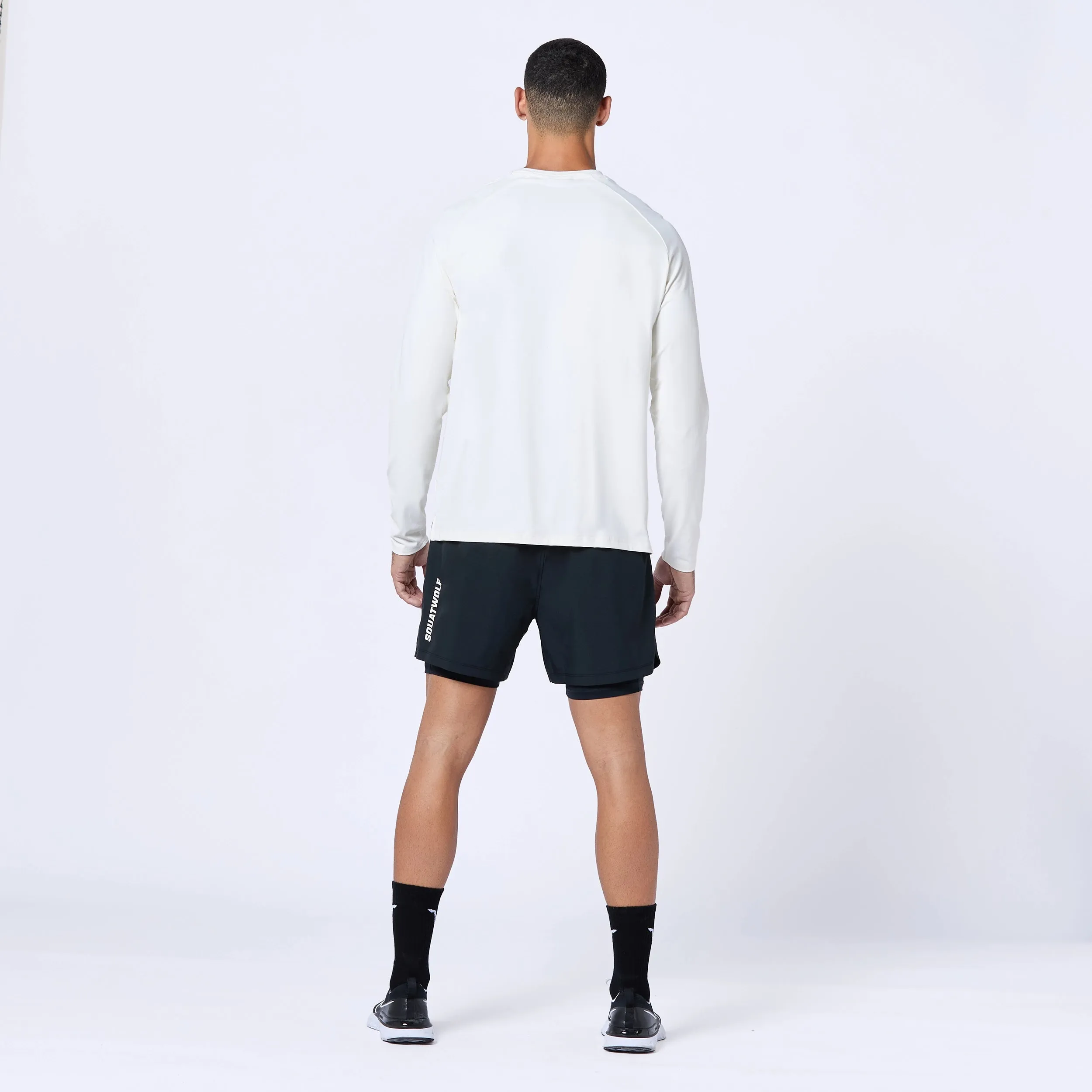 Essential Active Full Sleeves Tee - Pearl White