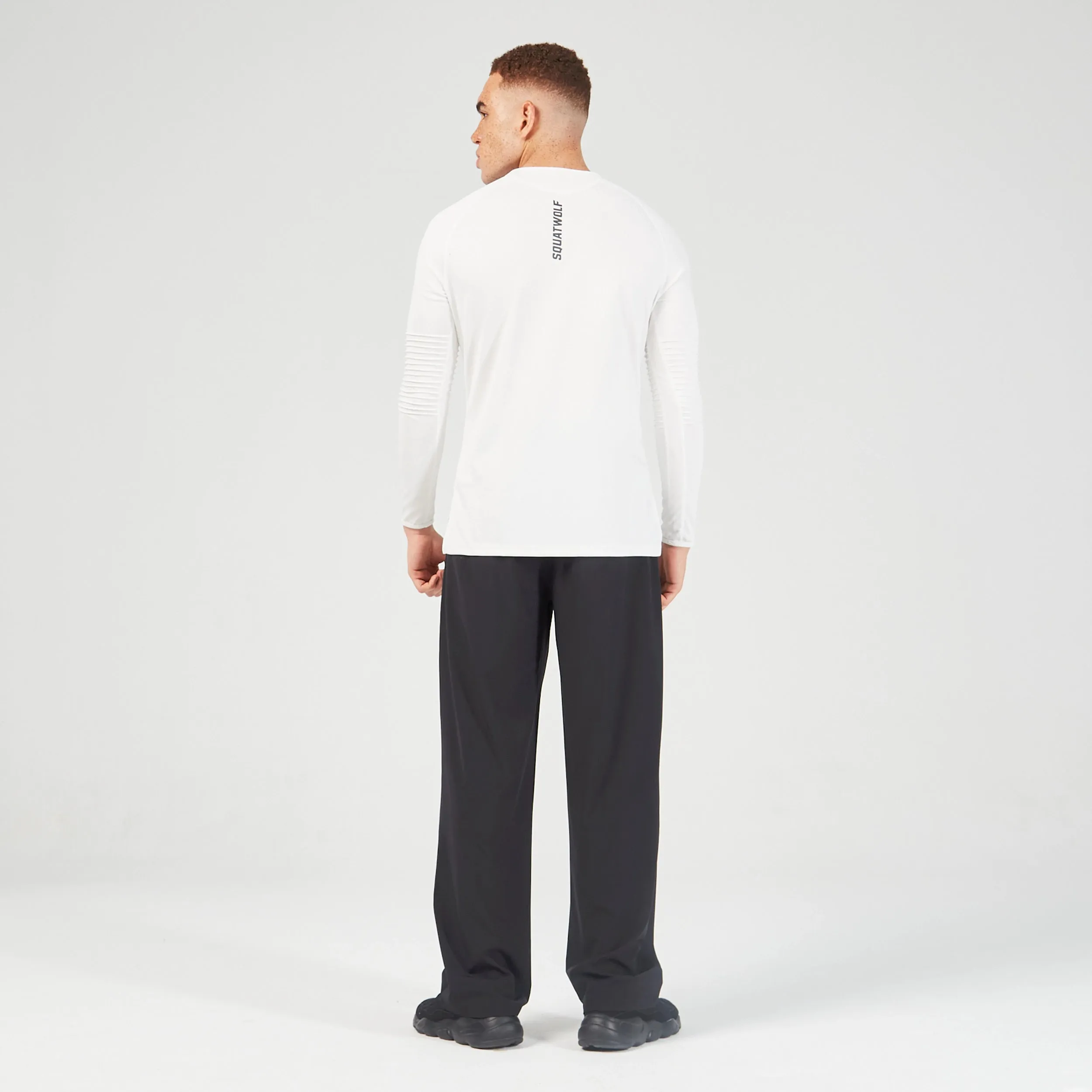 Essential Agility Long Sleeves Tee - Pearl White