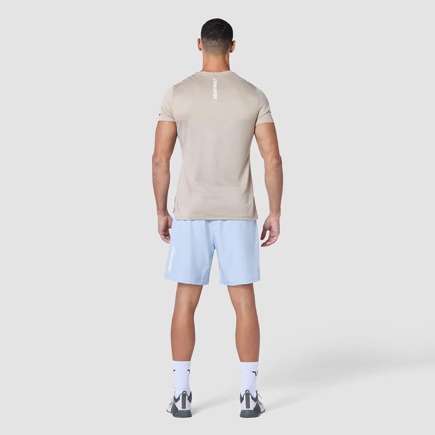 Essential Contrast Tee - Cobblestone