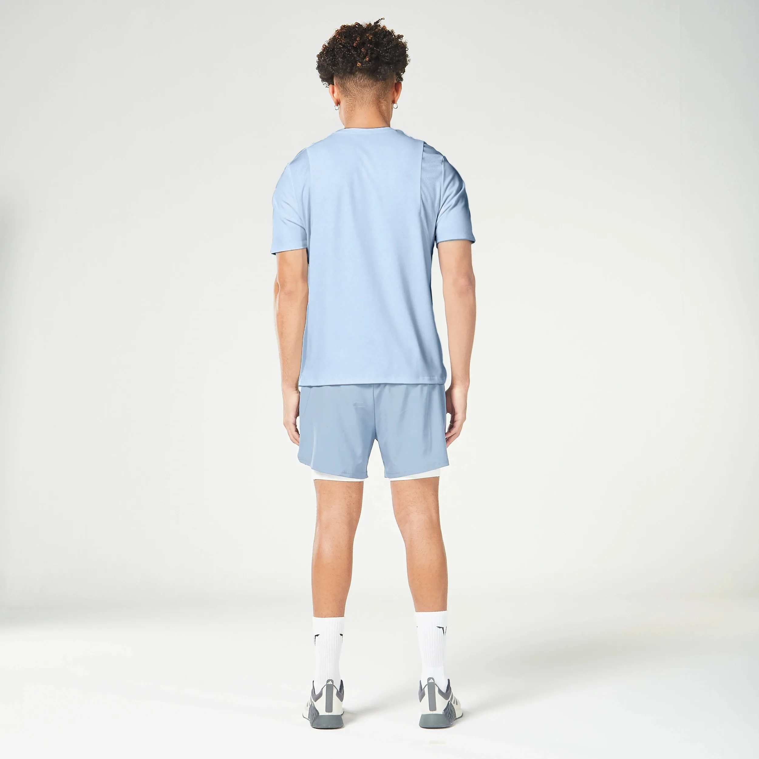 Essential Gym Tee - Coronet Blue