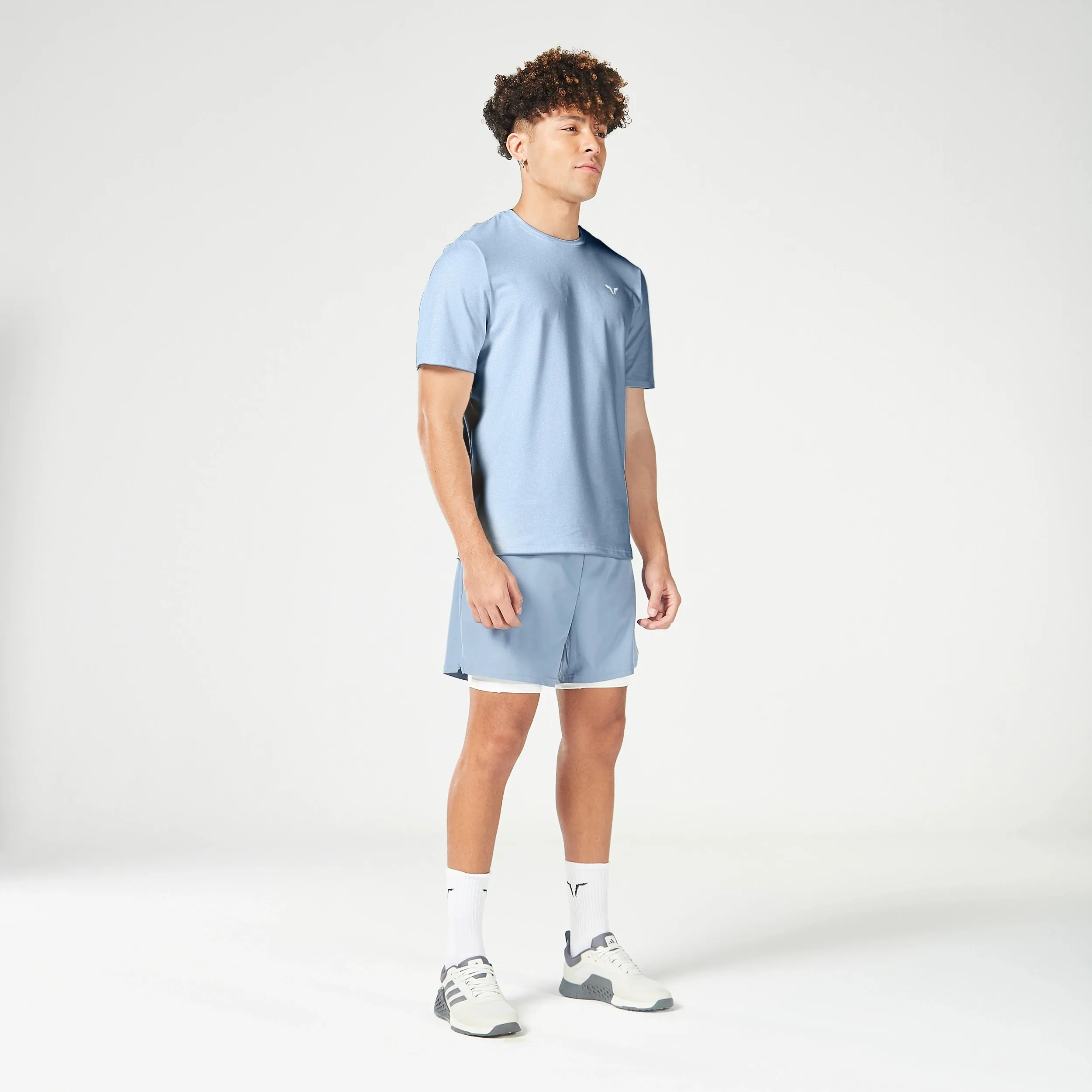 Essential Gym Tee - Coronet Blue