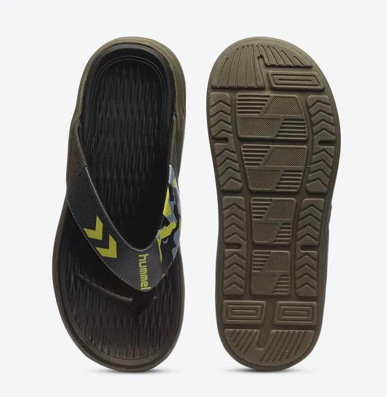 Esso Comfort Men Black/Green Flip-Flops