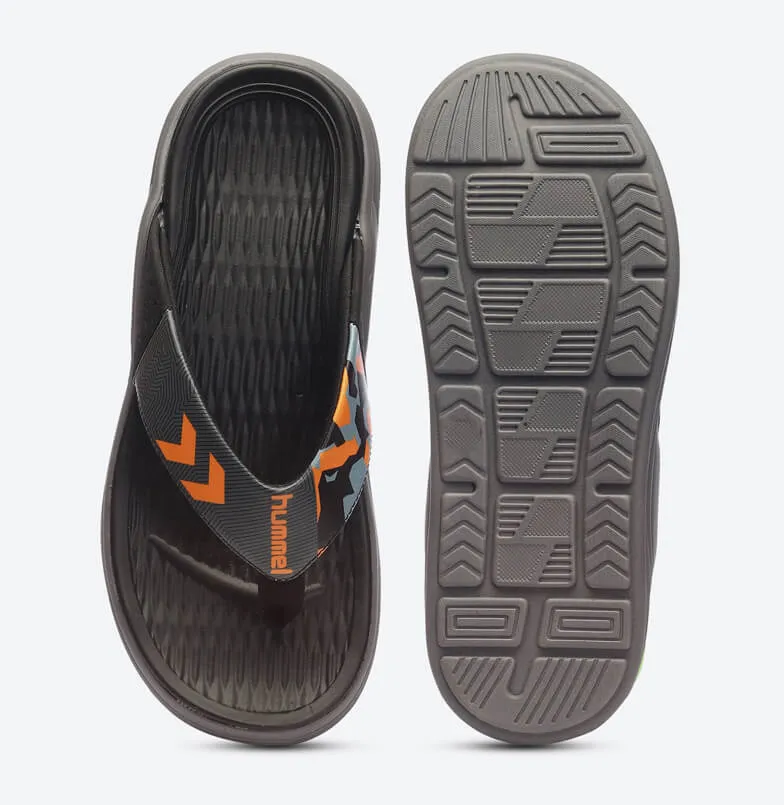 Esso Comfort Men Black/Orange Flip-Flops