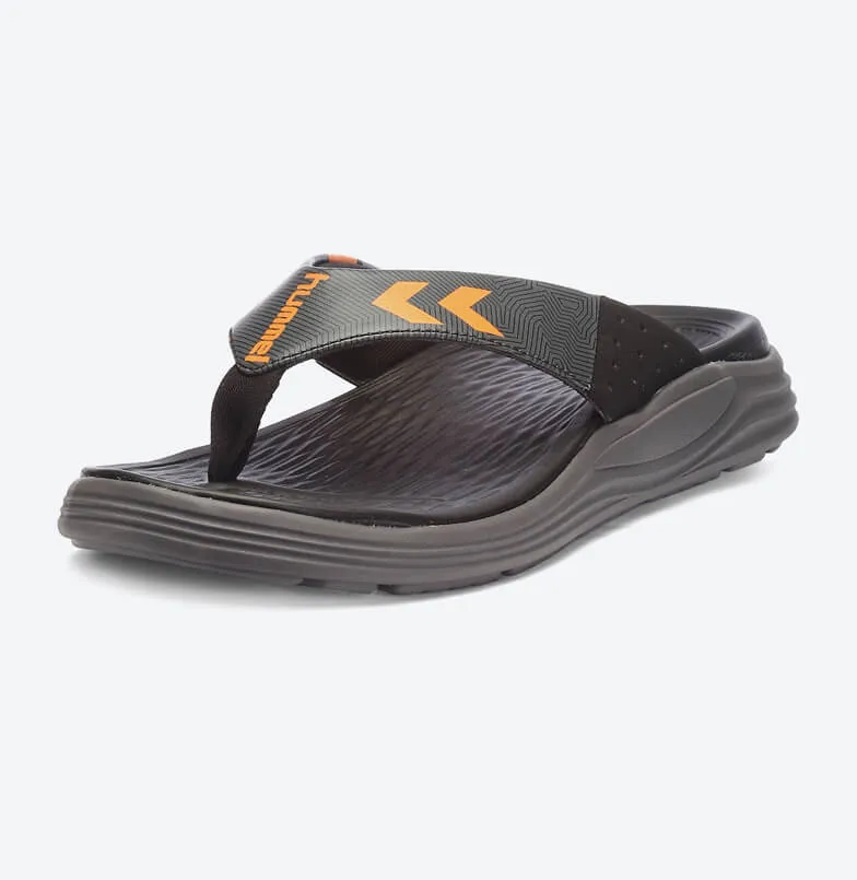 Esso Comfort Men Black/Orange Flip-Flops