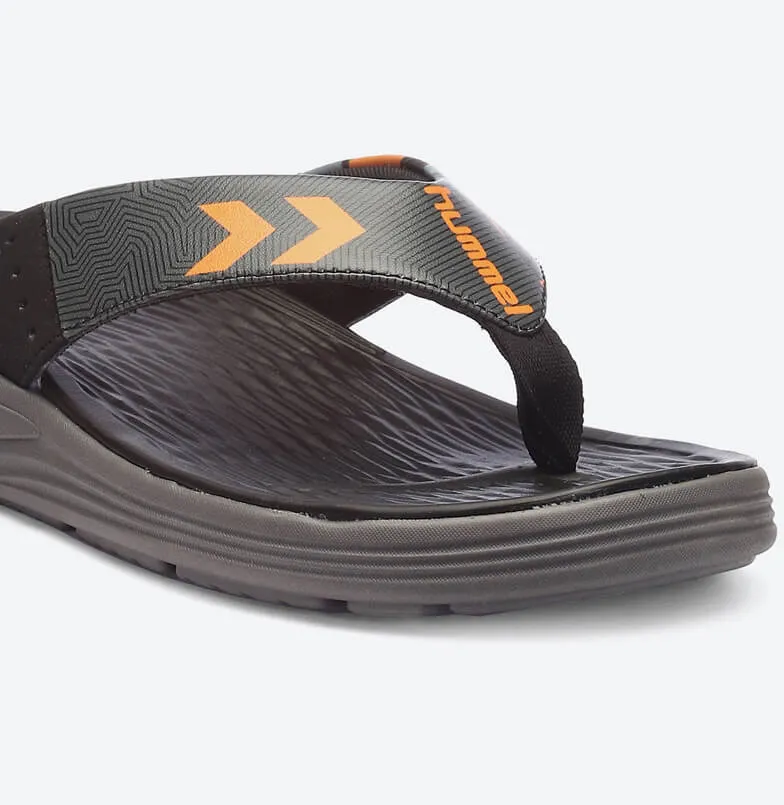 Esso Comfort Men Black/Orange Flip-Flops