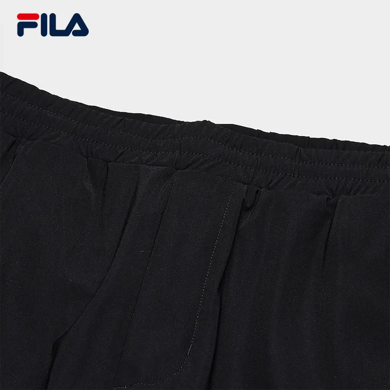 FILA CORE LIFESTYLE BLUE Men Knit Pants (Black)