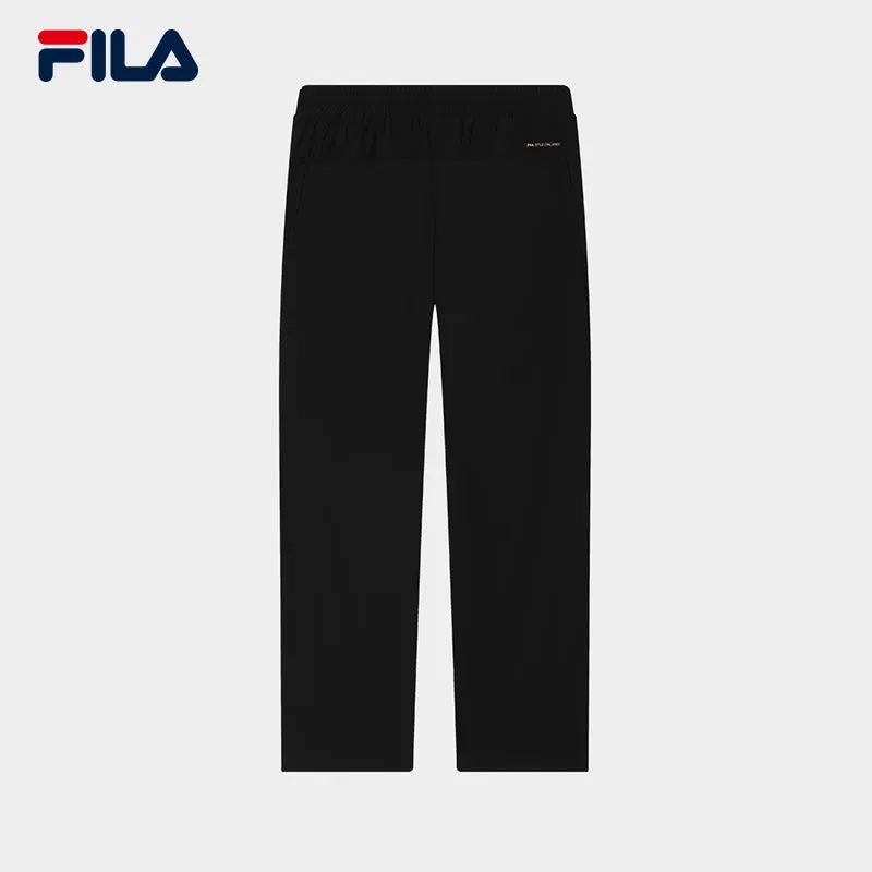 FILA CORE LIFESTYLE BLUE Men Knit Pants (Black)