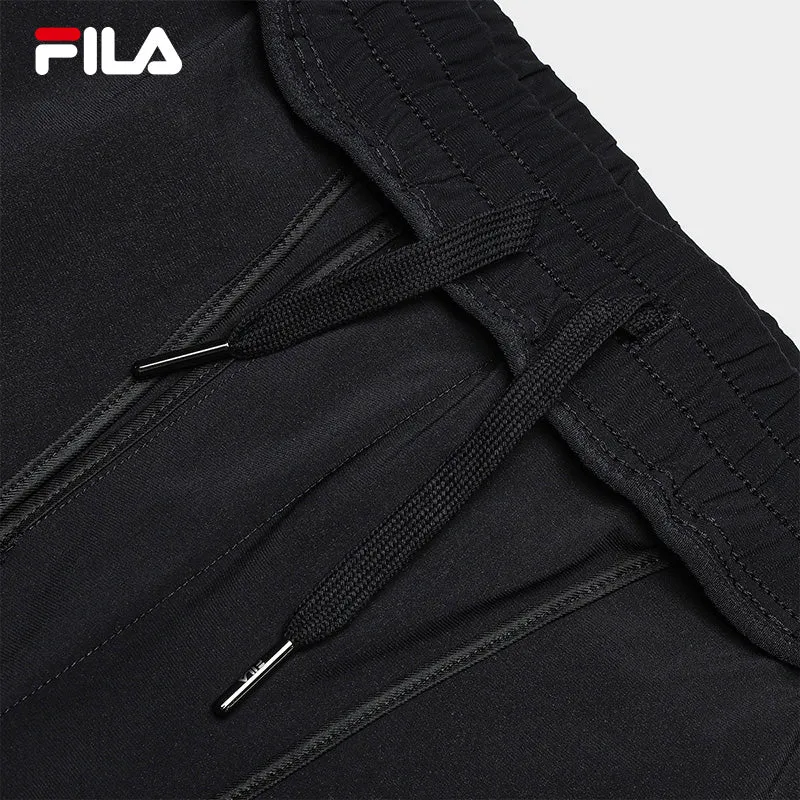 FILA CORE LIFESTYLE BLUE Men Knit Pants (Black)