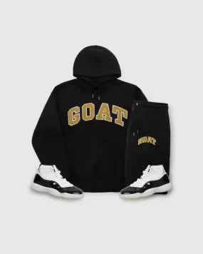 GOAT Arch Chenille Sweatsuit - Gratitude & DMP Black Edition | Cozy Luxury Loungewear