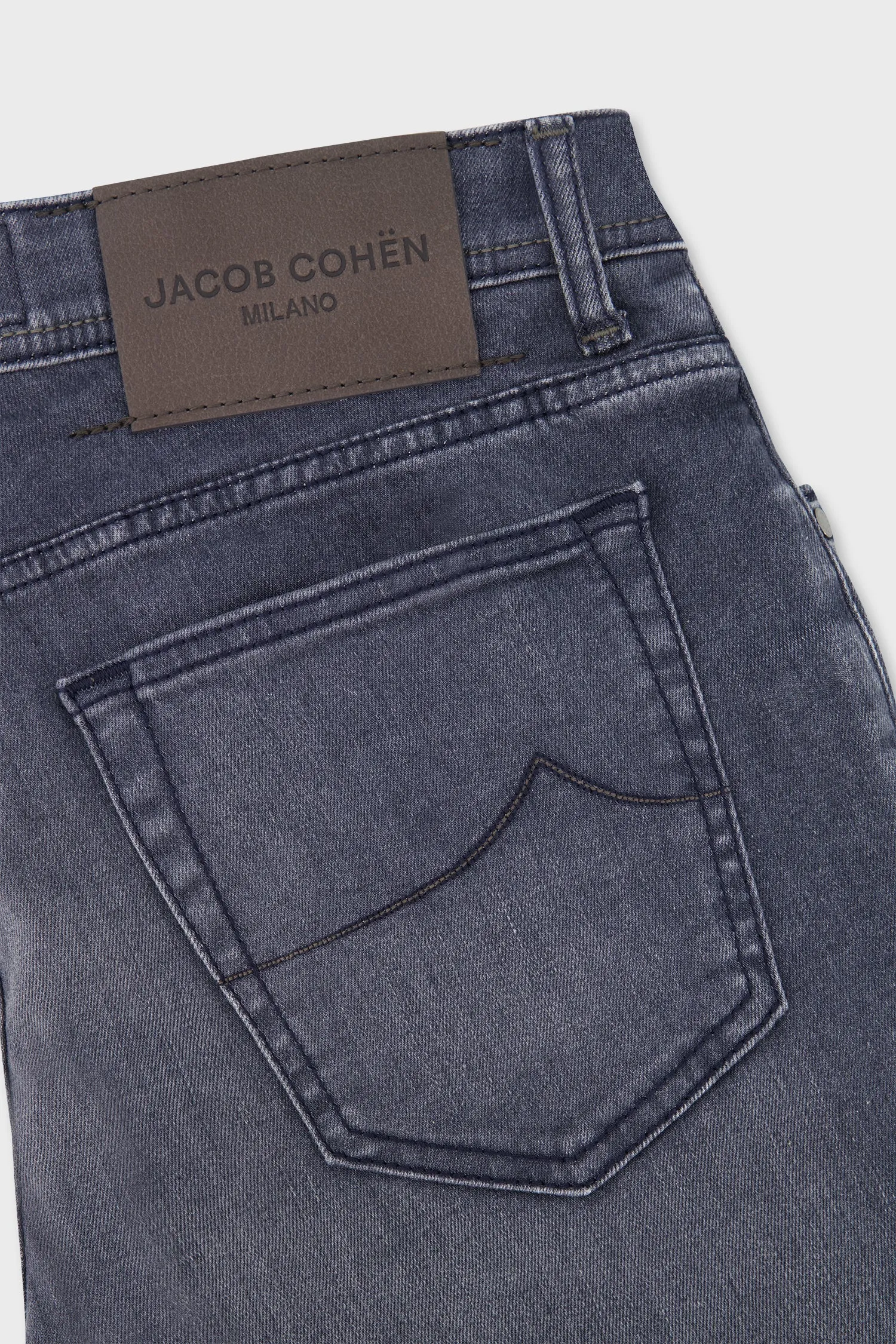 Jacob Cohen Grey Slim Fit Nick Jeans