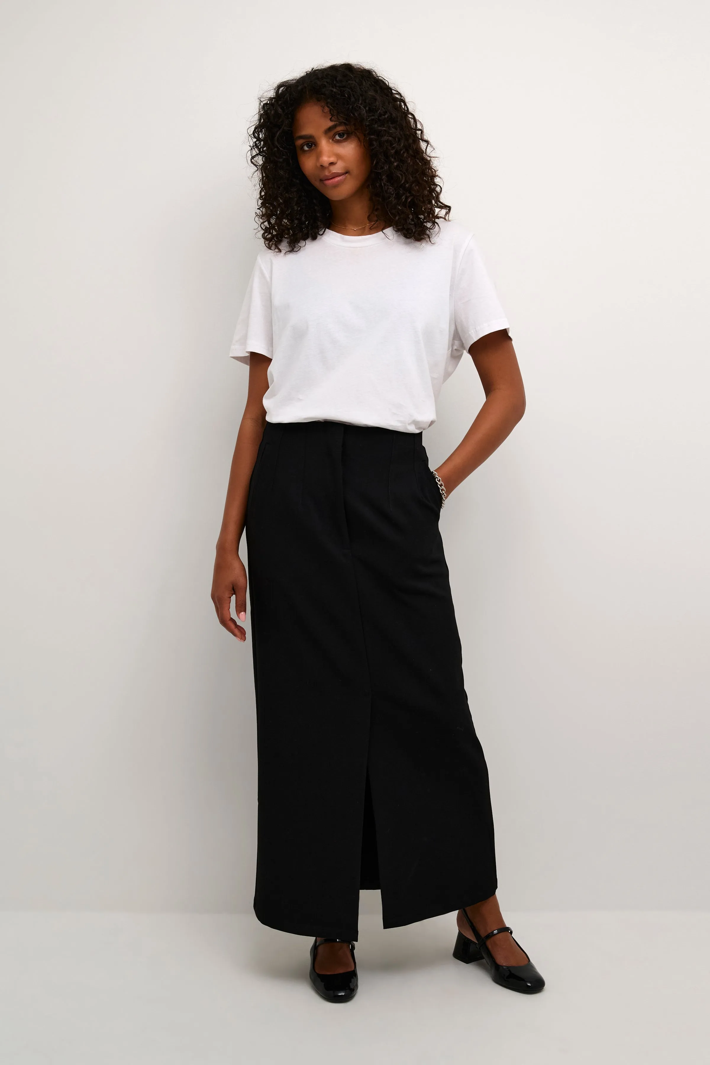 Kaffe KAhella skirt black deep