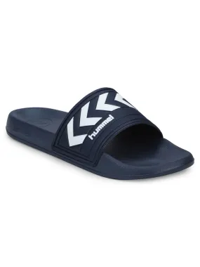 Larsen Men Blue & White Slides