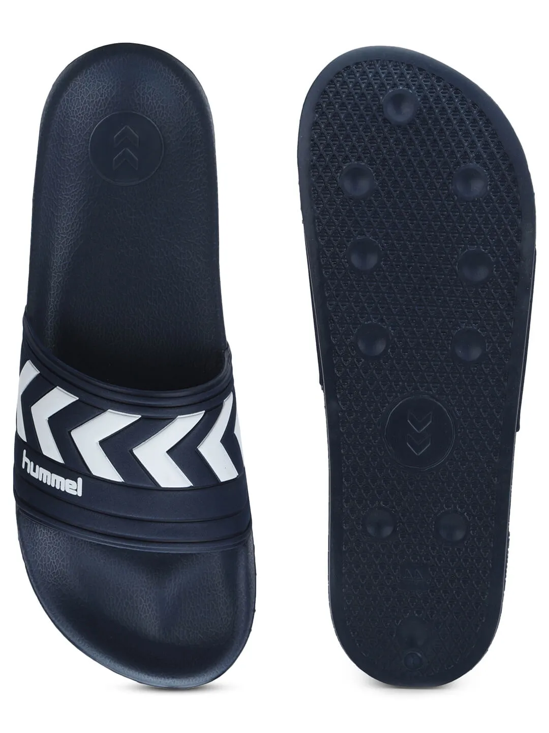 Larsen Men Blue & White Slides