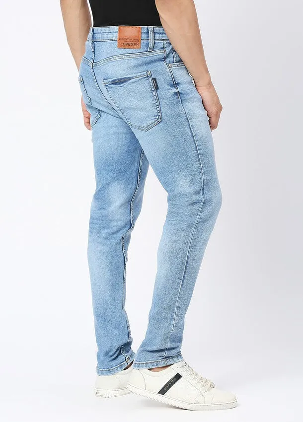 Light Blue Cruz Skinny Fit Basic Jeans