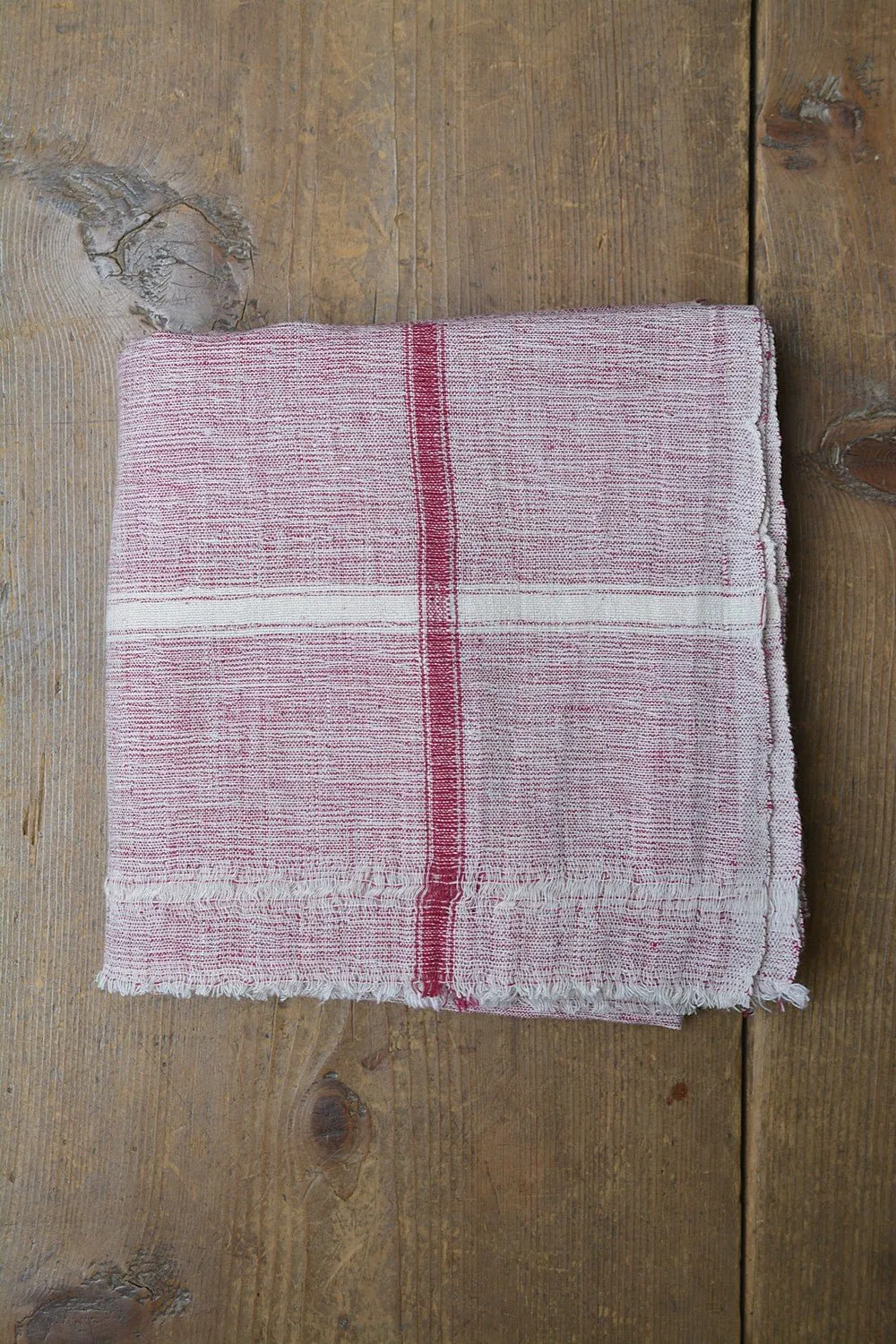 Maroon Space-Dyed Cotton Bath Towel