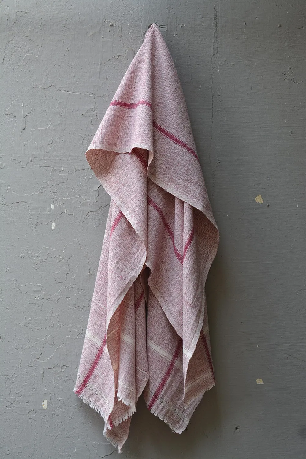 Maroon Space-Dyed Cotton Bath Towel