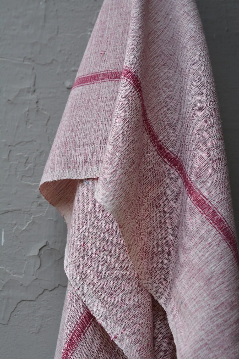 Maroon Space-Dyed Cotton Bath Towel