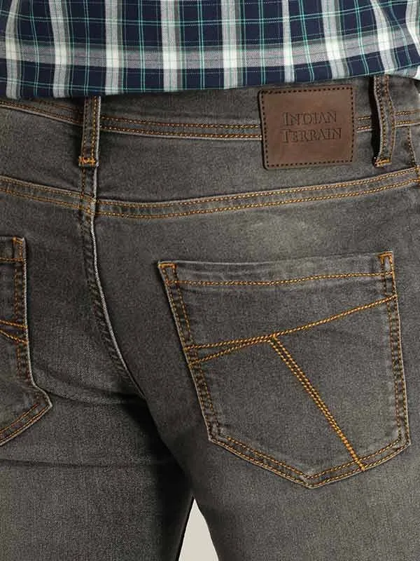 Kruger Mens Slim Fit Denim Jeans