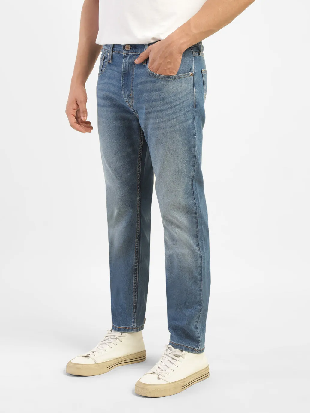 Men's 512 Blue Slim Tapered Fit Jeans