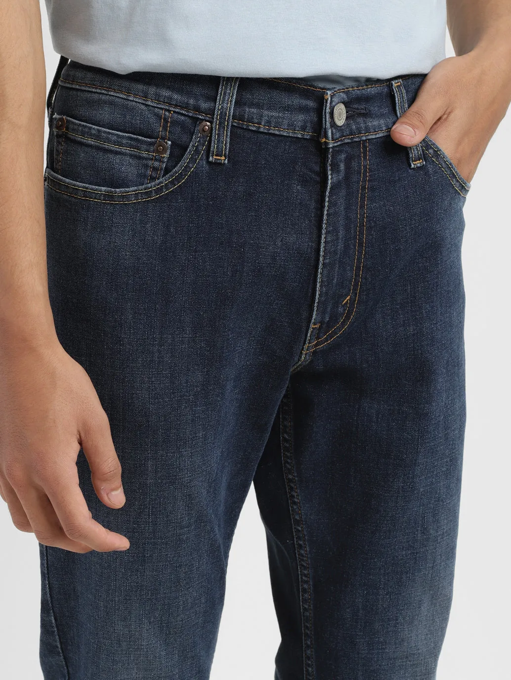 Men's 512 Mid Indigo Slim Tapered Fit Jeans