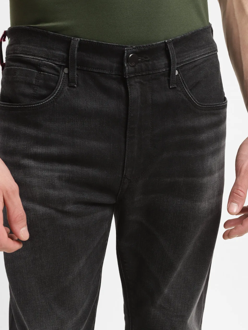 Men's 541 Black Tapered Fit Jeans