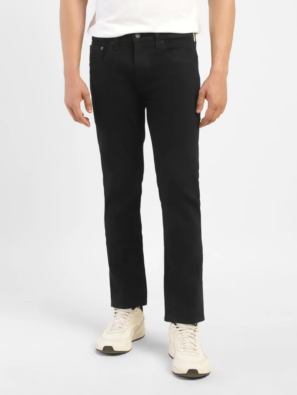 Men's 65504 Black Skinny Fit Jeans