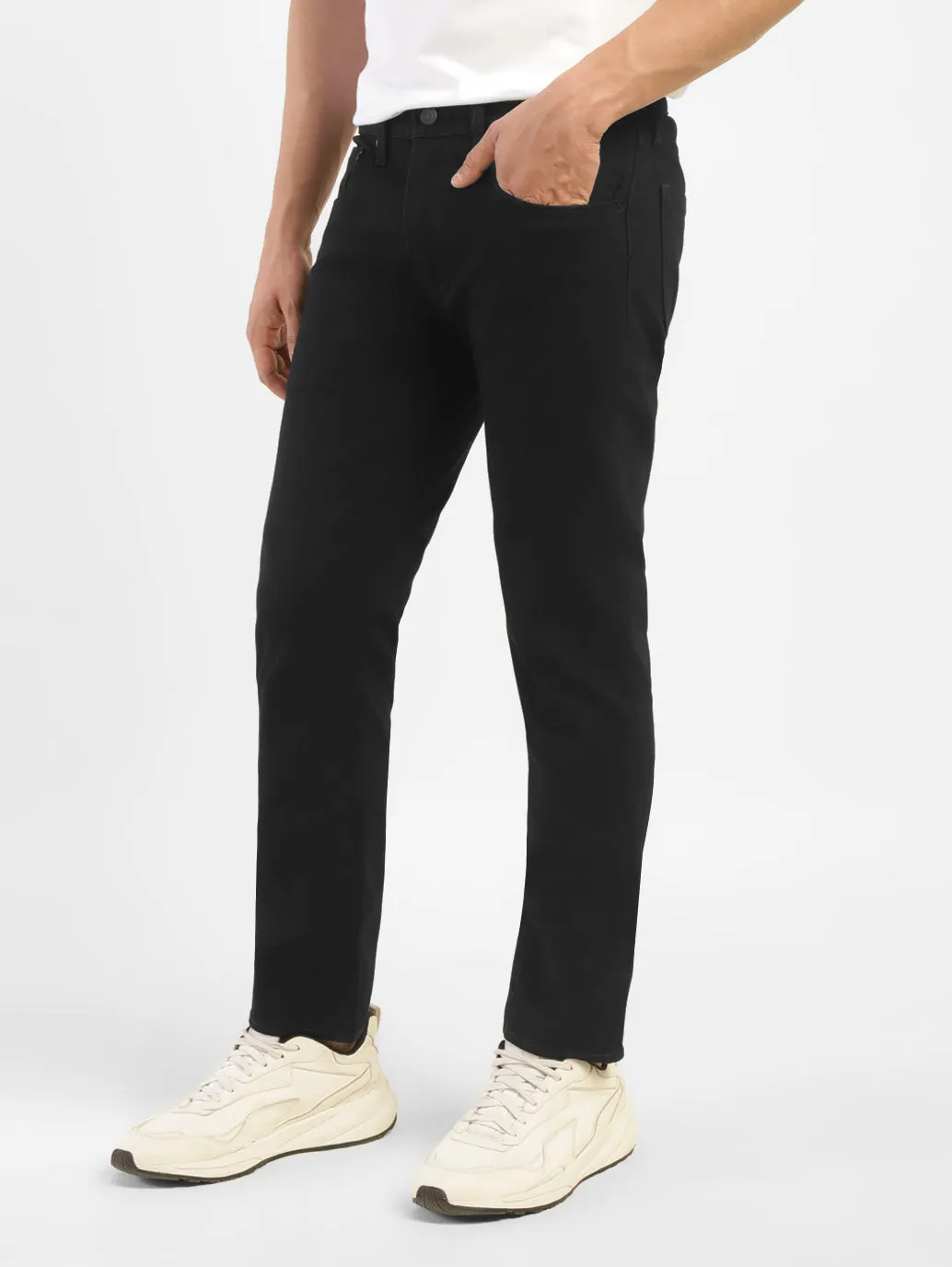 Men's 65504 Black Skinny Fit Jeans