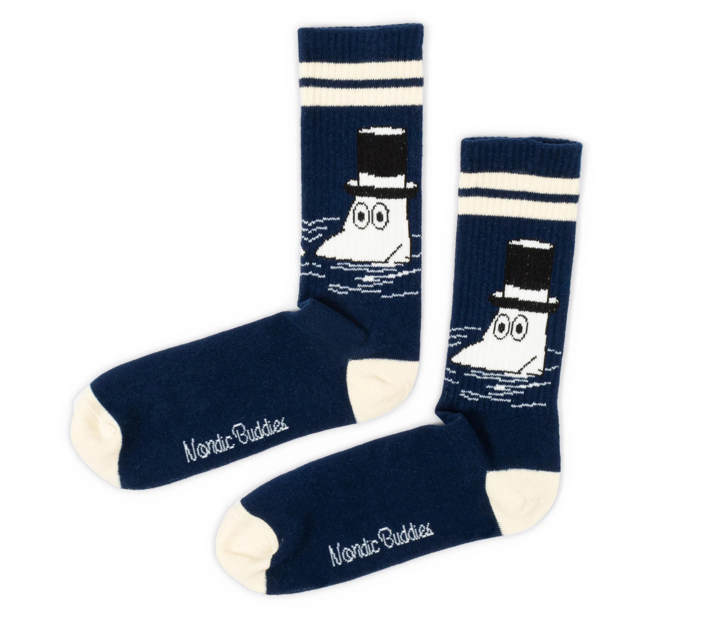 Moominpappa Retro Men Socks - Navy