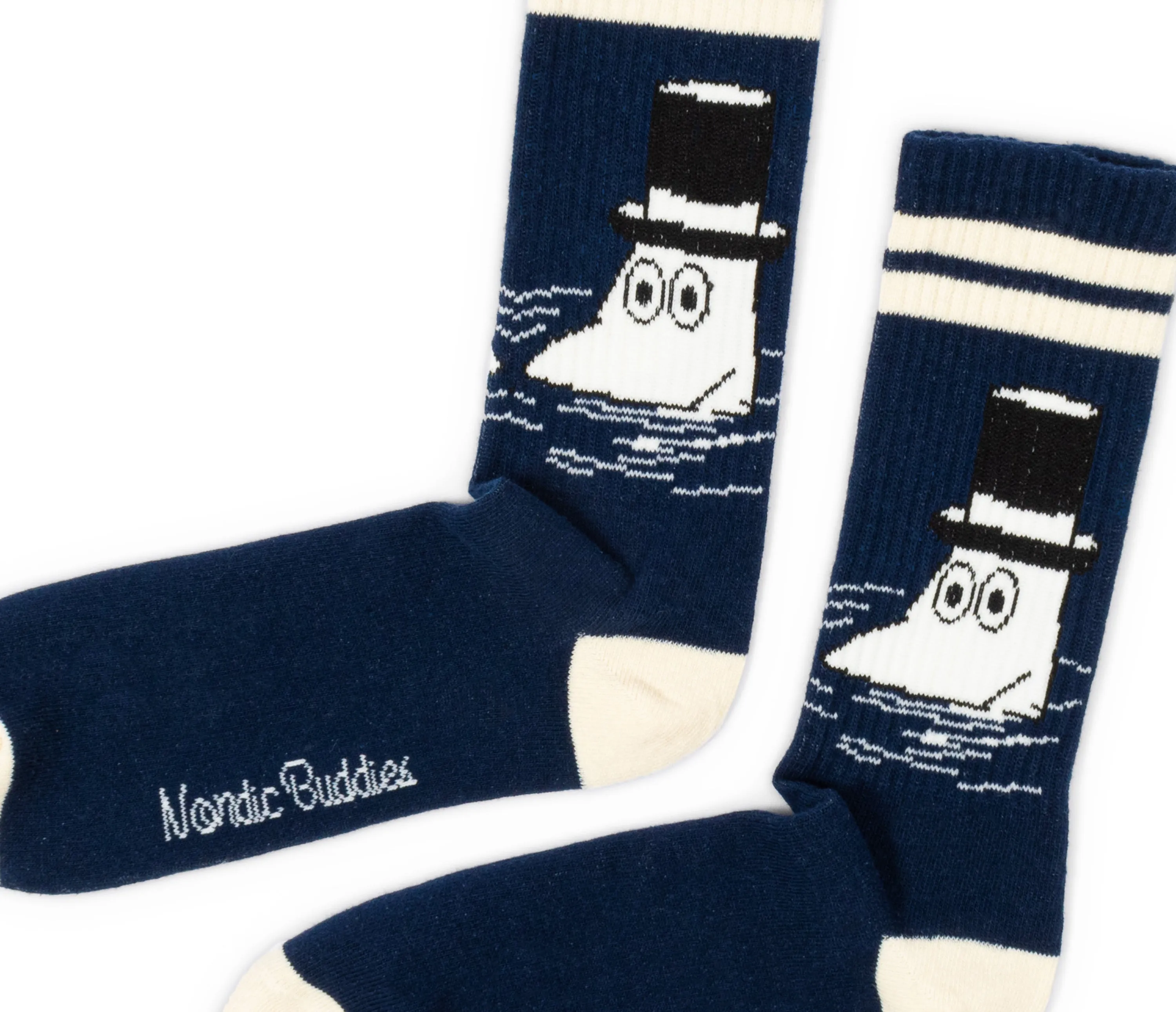 Moominpappa Retro Men Socks - Navy