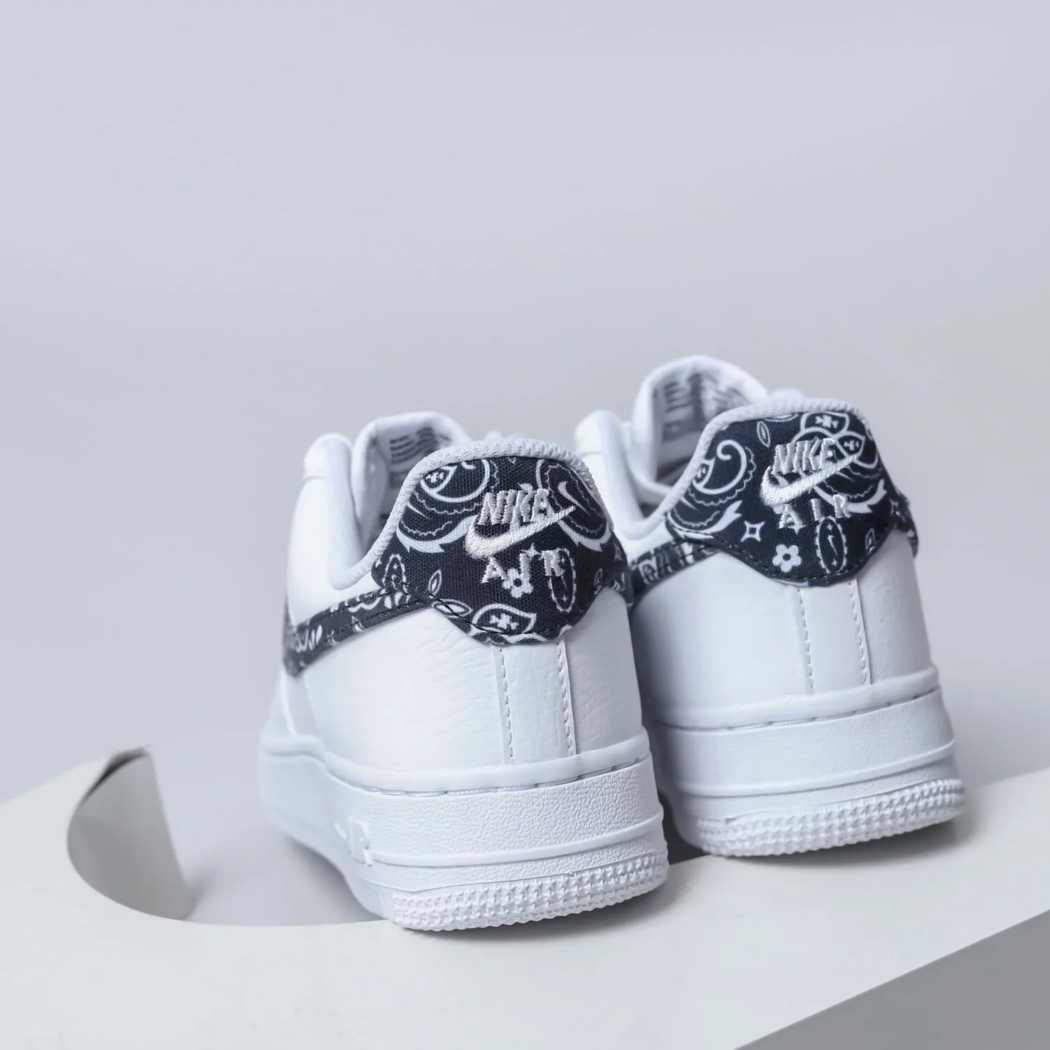 Nike Air Force 1 Black Paisley (Women's) [DH4406-101]