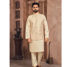 Party wear Men's Kurta Payjama Jacket