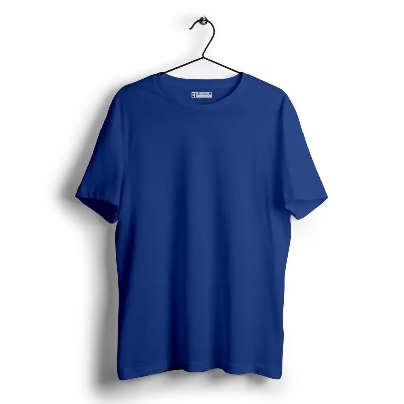 Royal Blue Plain T-shirt