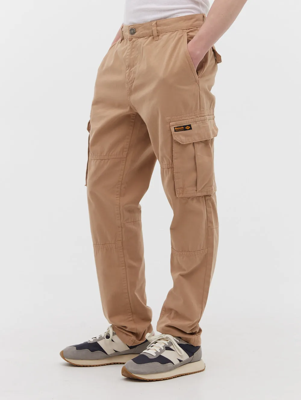 Sergei Regular Fit Twill Cargo Pants