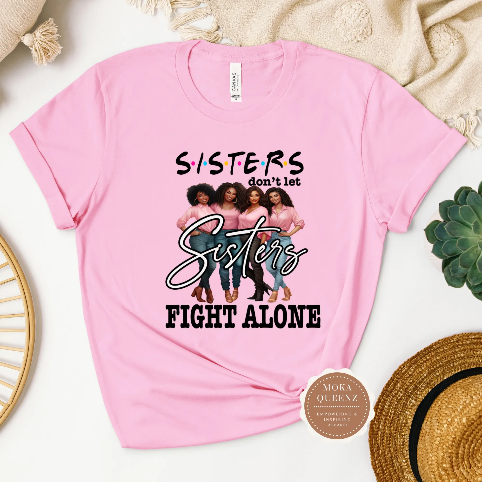 Sisters Cancer T Shirt