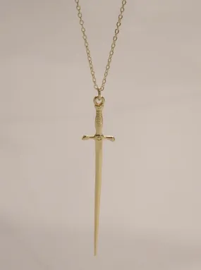 The Silvet Long Dagger Necklace