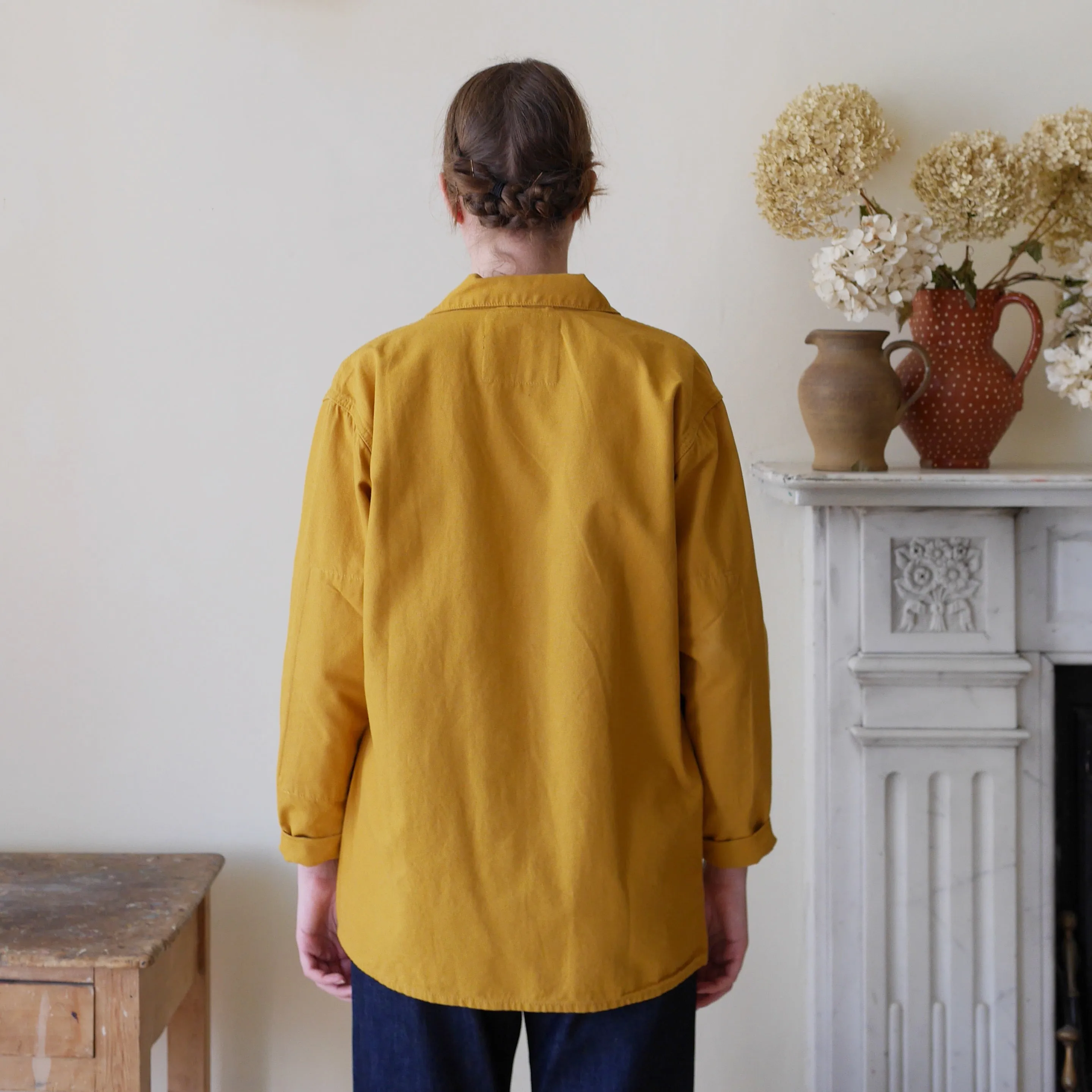 Unisex Work Jacket - Mustard