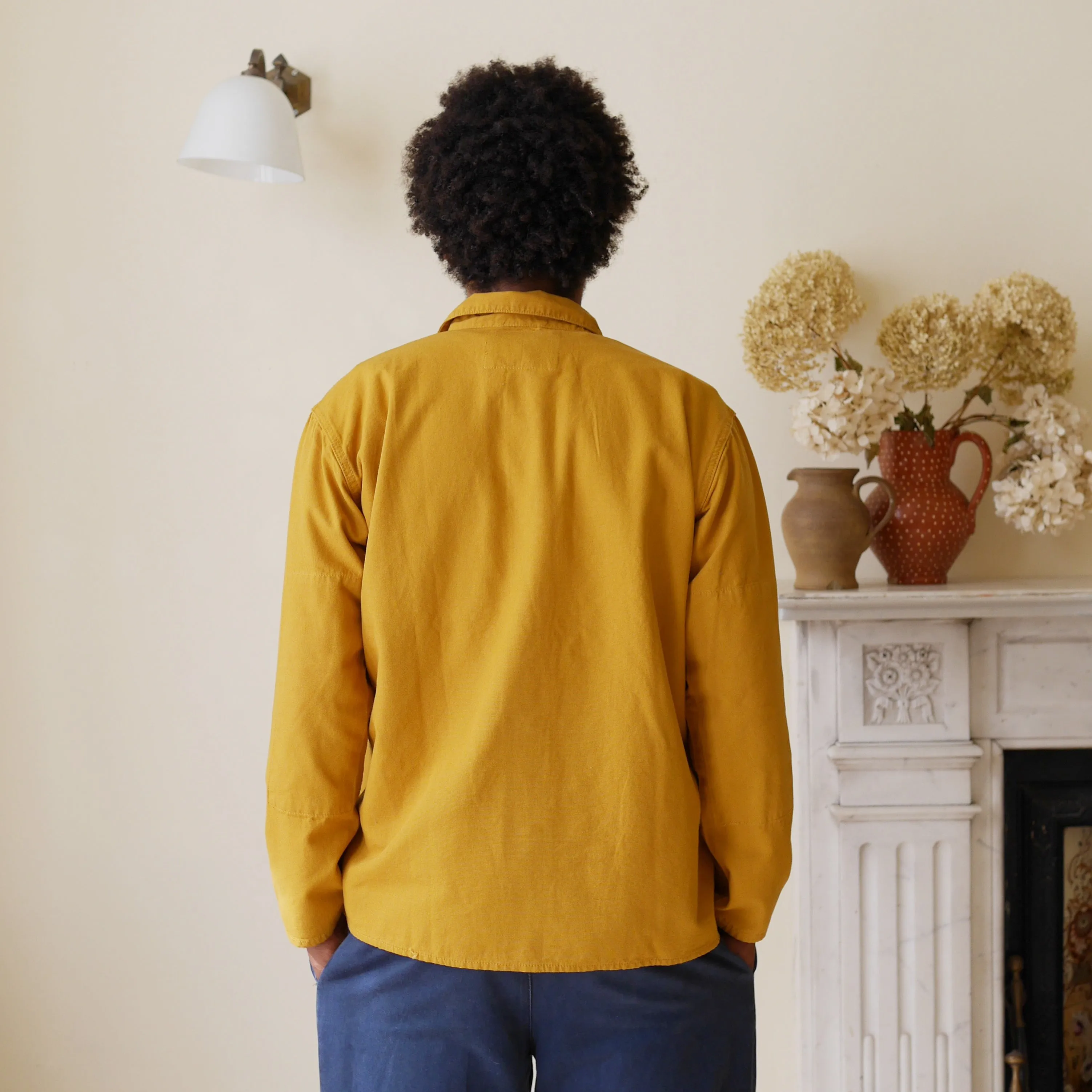 Unisex Work Jacket - Mustard