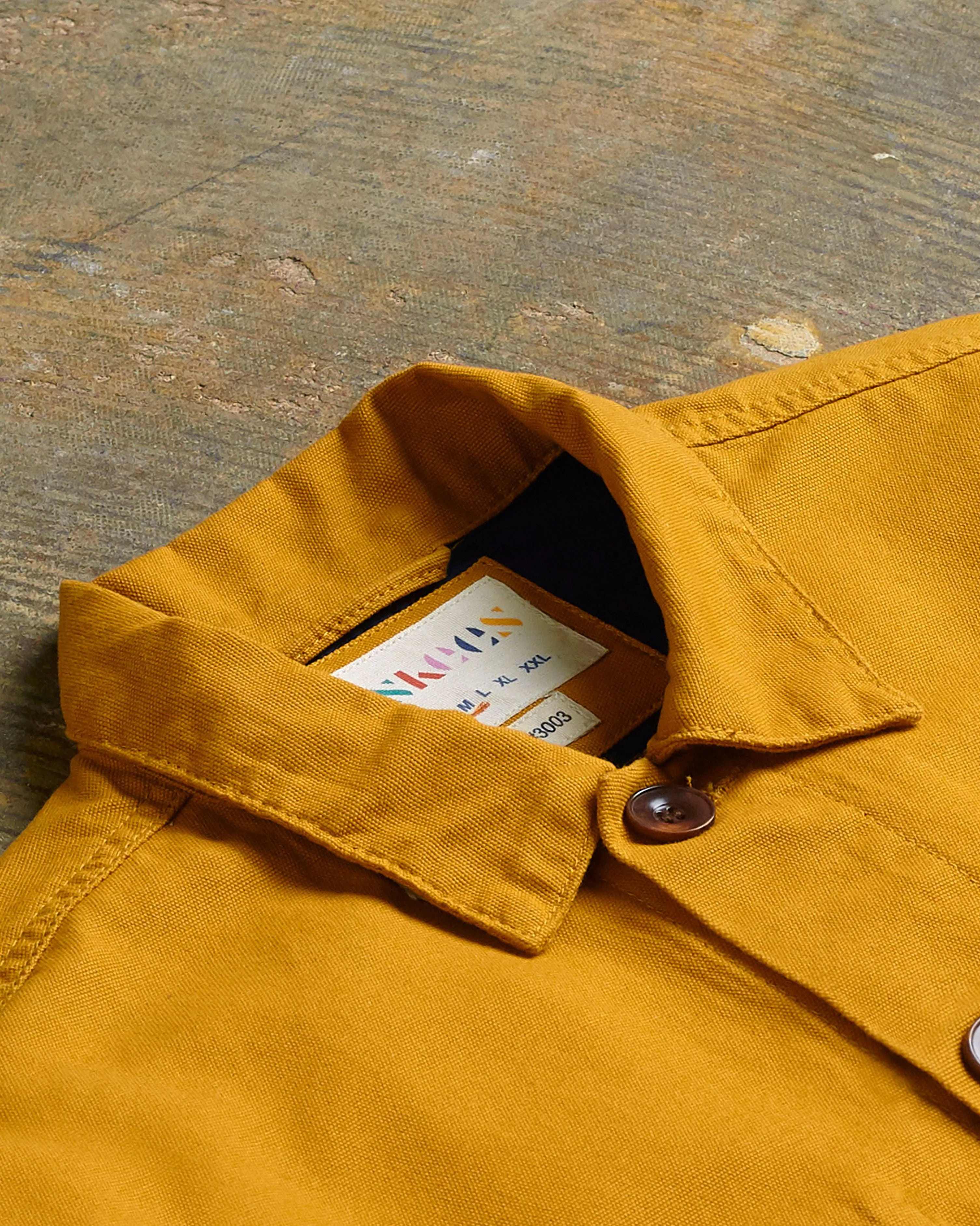 Unisex Work Jacket - Mustard