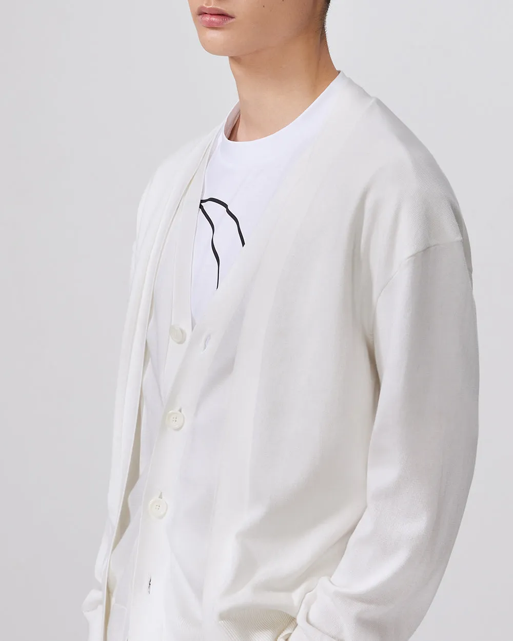 White Gaien Cardigan